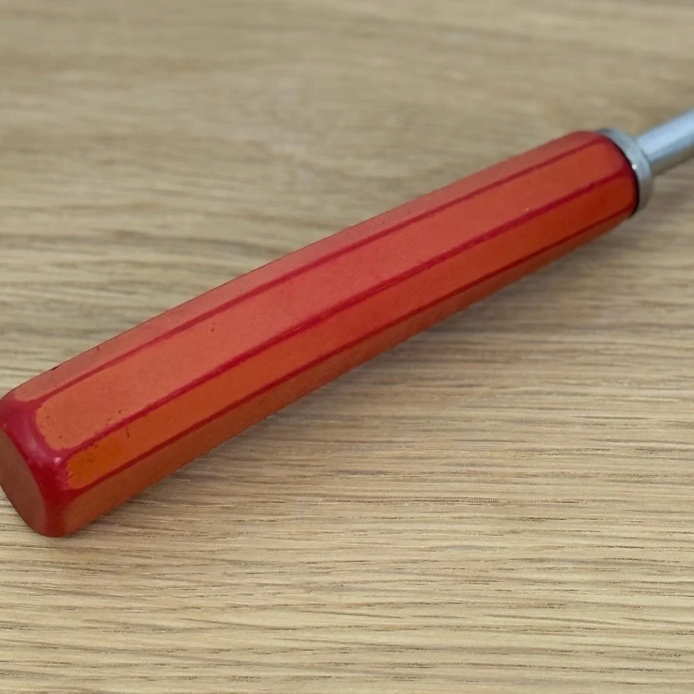 Corona Quality‎ Stainless Steel Ladle Red Handle Kitchen Utensil Serving